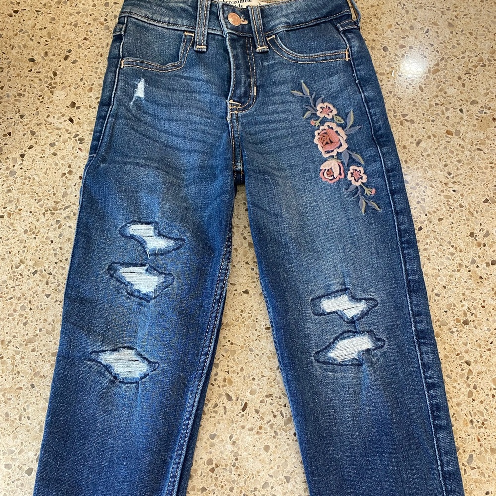 Abercrombie Kids - jeans 5/6 slim